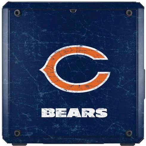 NFL Chicago Bears Distressed Cooler Master MasterBox Q300L Mini Tower Skin