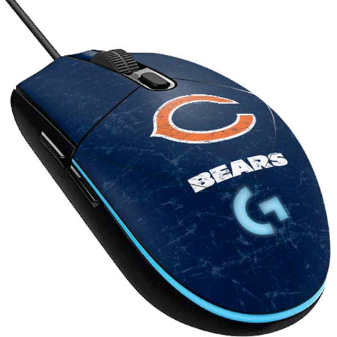 NFL Chicago Bears Distressed G203 Prodigy RGB Wired Gaming Mouse Skin