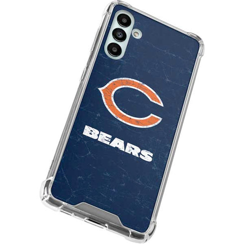 NFL Chicago Bears Distressed Galaxy A13 5G Clear Case