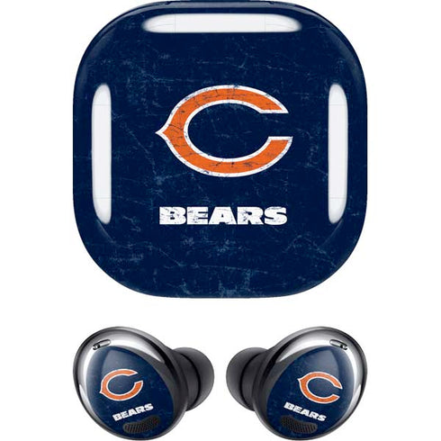 NFL Chicago Bears Distressed Galaxy Buds Pro Skin