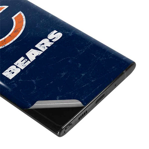 NFL Chicago Bears Distressed Galaxy Note 10 Skin