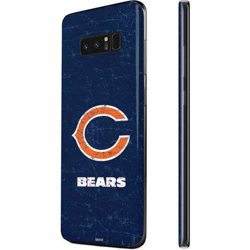 NFL Chicago Bears Distressed Galaxy Note 8 Skin