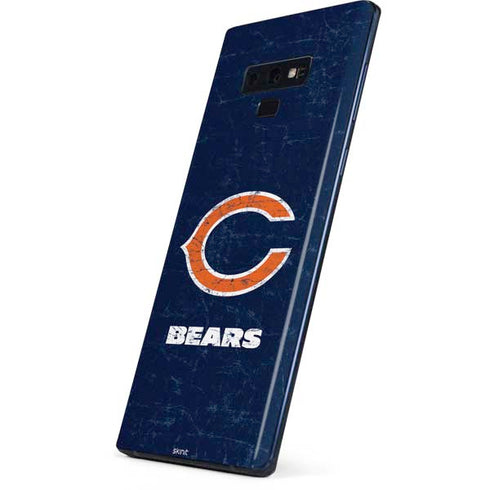 NFL Chicago Bears Distressed Galaxy Note 9 Skin