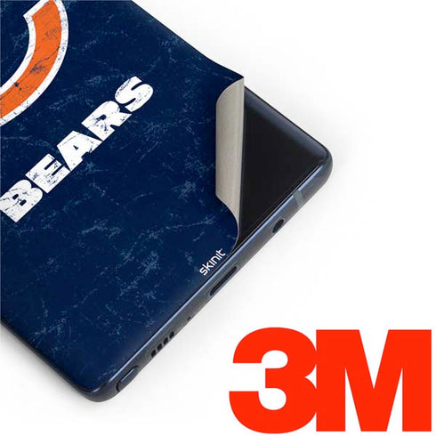 NFL Chicago Bears Distressed Galaxy Note 9 Skin