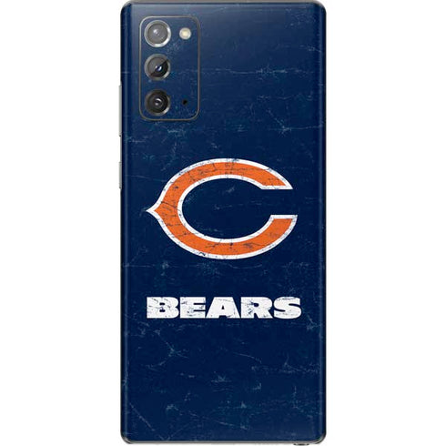 NFL Chicago Bears Distressed Galaxy Note20 5G Skin