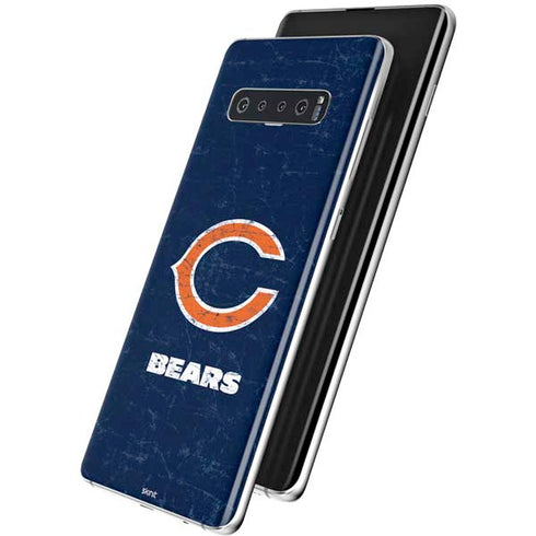 NFL Chicago Bears Distressed Galaxy S10 Plus Skin