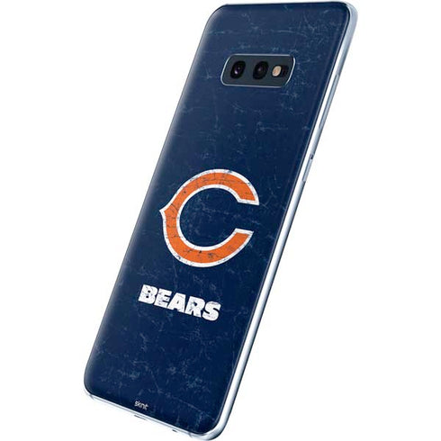 NFL Chicago Bears Distressed Galaxy S10e Skin