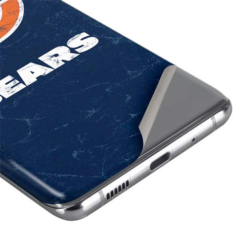 NFL Chicago Bears Distressed Galaxy S20 Plus Skin