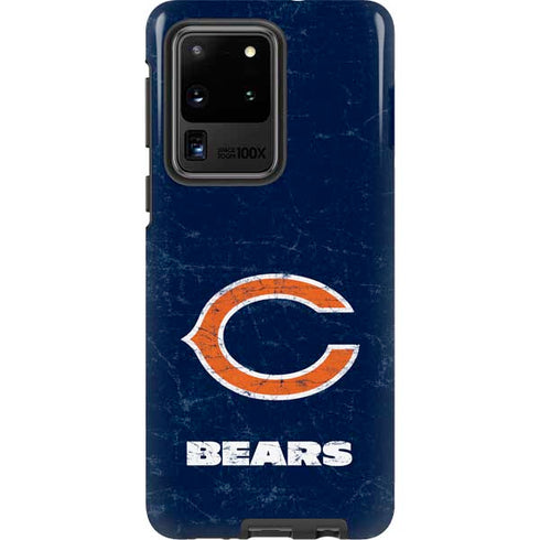 NFL Chicago Bears Distressed Galaxy S20 Ultra 5G Pro Case