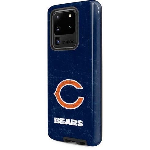 NFL Chicago Bears Distressed Galaxy S20 Ultra 5G Pro Case