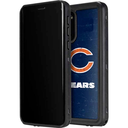 NFL Chicago Bears Distressed Galaxy S20 Waterproof Case