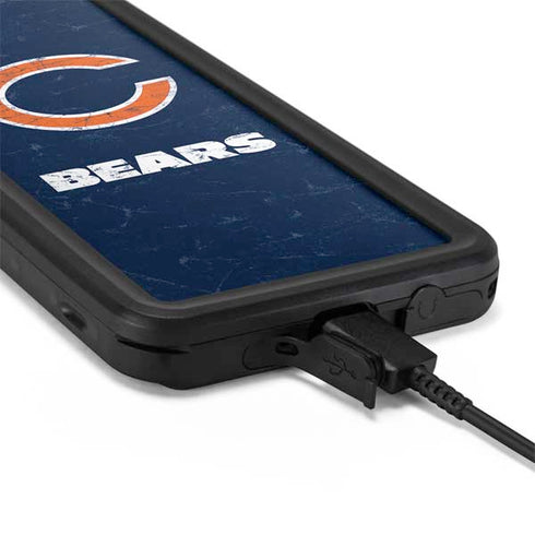 NFL Chicago Bears Distressed Galaxy S20 Waterproof Case