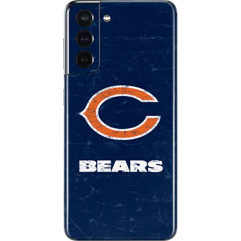 NFL Chicago Bears Distressed Galaxy S21 5G Skin