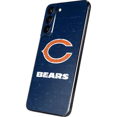 NFL Chicago Bears Distressed Galaxy S22 Plus Skin