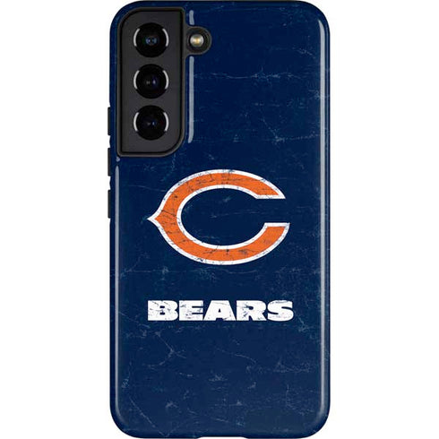 NFL Chicago Bears Distressed Galaxy S22 Pro Case