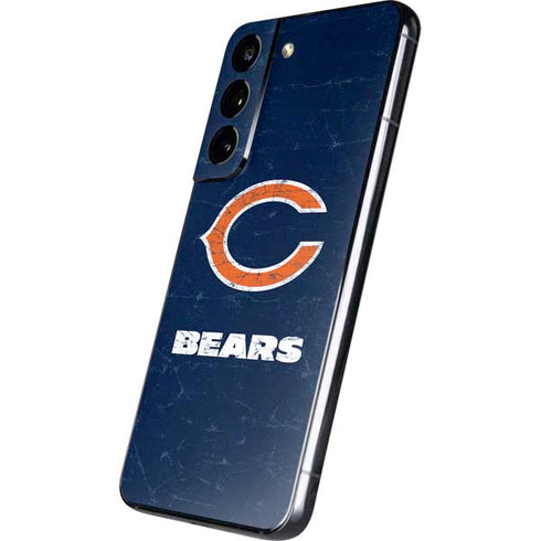 NFL Chicago Bears Distressed Galaxy S22 Skin