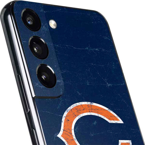 NFL Chicago Bears Distressed Galaxy S22 Skin
