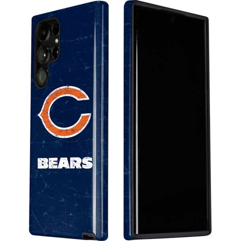NFL Chicago Bears Distressed Galaxy S22 Ultra Pro Case