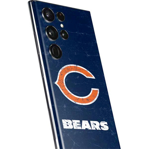 NFL Chicago Bears Distressed Galaxy S22 Ultra Skin