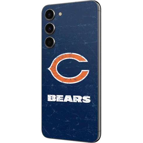 NFL Chicago Bears Distressed Galaxy S23 Plus Skin