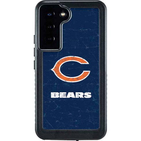 NFL Chicago Bears Distressed Galaxy S23 Plus Waterproof Case