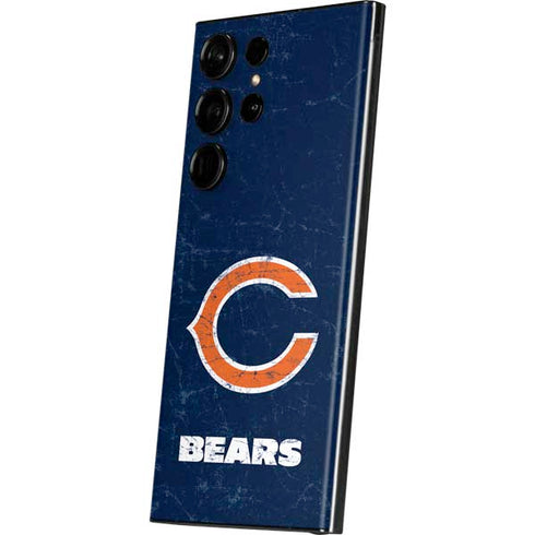 NFL Chicago Bears Distressed Galaxy S23 Ultra Skin
