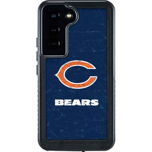 NFL Chicago Bears Distressed Galaxy S23 Waterproof Case