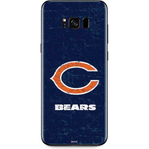 NFL Chicago Bears Distressed Galaxy S8 Plus Skin