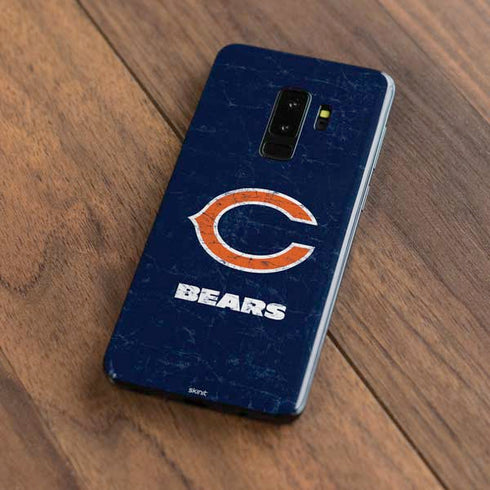 NFL Chicago Bears Distressed Galaxy S9 Plus Skin