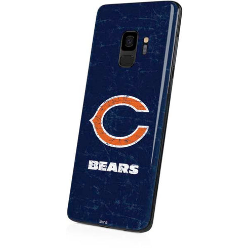 NFL Chicago Bears Distressed Galaxy S9 Skin