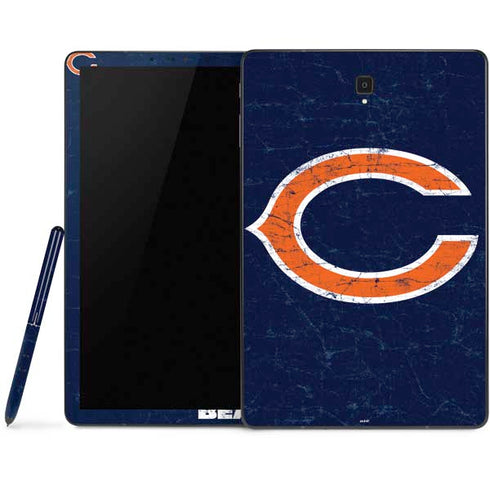 NFL Chicago Bears Distressed Samsung Galaxy Tab Skin