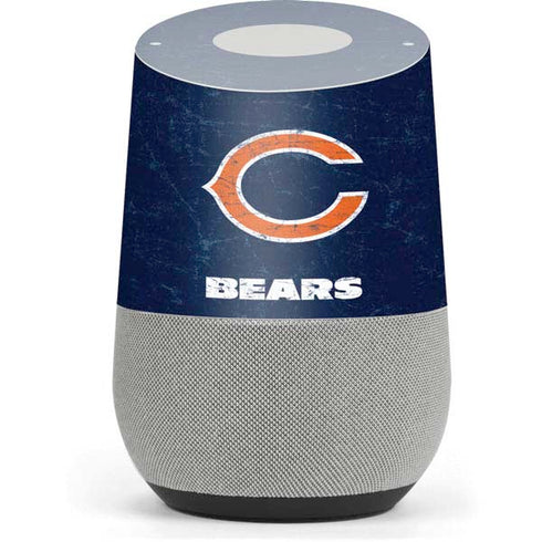 NFL Chicago Bears Distressed Google Home Skin