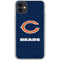 NFL Chicago Bears Distressed iPhone 11 Clear Case