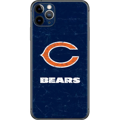 NFL Chicago Bears Distressed iPhone 11 Pro Max Skin