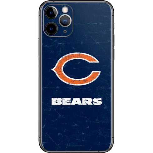 NFL Chicago Bears Distressed iPhone 11 Pro Skin