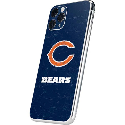NFL Chicago Bears Distressed iPhone 11 Pro Skin