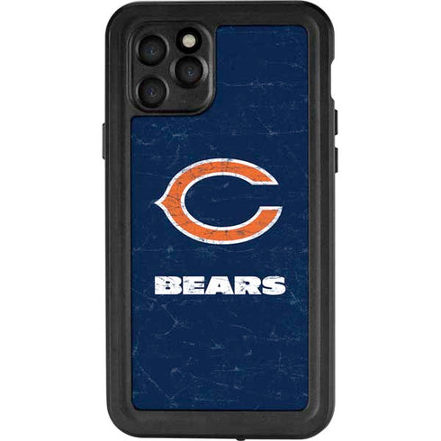 NFL Chicago Bears Distressed iPhone 11 Pro Waterproof Case