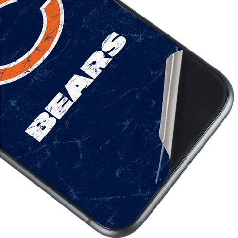 NFL Chicago Bears Distressed iPhone 11 Skin
