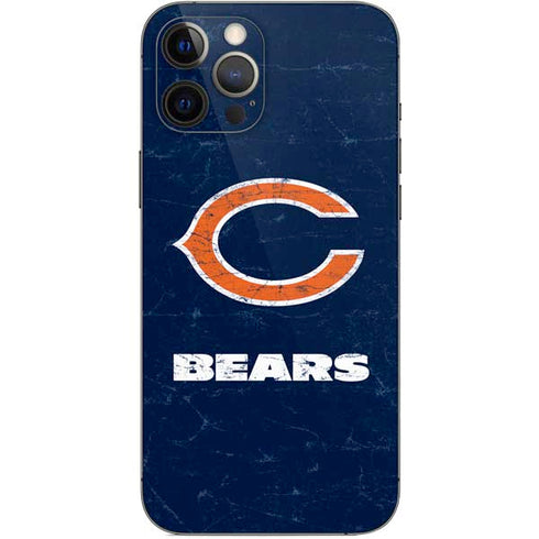 NFL Chicago Bears Distressed iPhone 12 Pro Max Skin