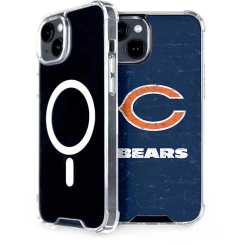 NFL Chicago Bears Distressed iPhone 13 MagSafe Case