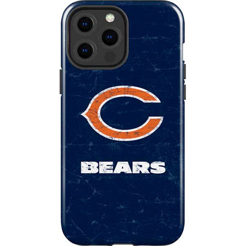 NFL Chicago Bears Distressed iPhone 13 Pro Max Impact Case