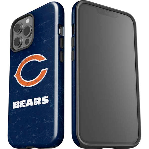 NFL Chicago Bears Distressed iPhone 13 Pro Max Impact Case