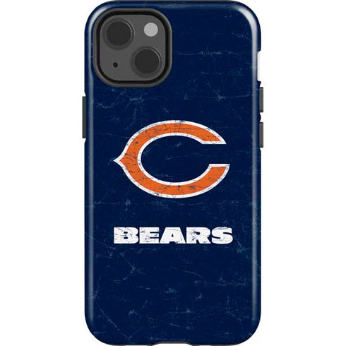 NFL Chicago Bears Distressed iPhone 15 Impact Case
