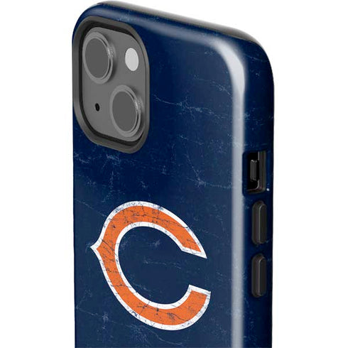NFL Chicago Bears Distressed iPhone 15 Impact Case