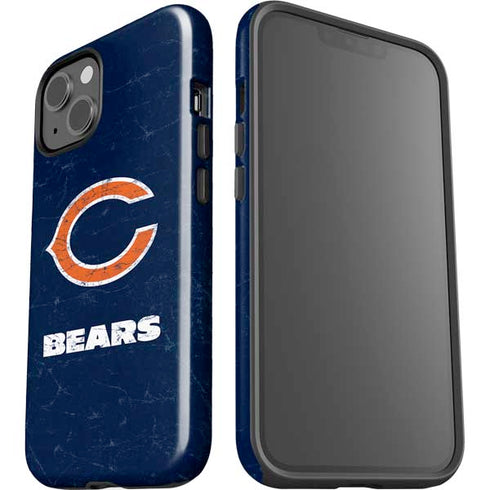 NFL Chicago Bears Distressed iPhone 15 Impact Case