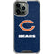 NFL Chicago Bears Distressed iPhone 15 Pro Max Clear Case