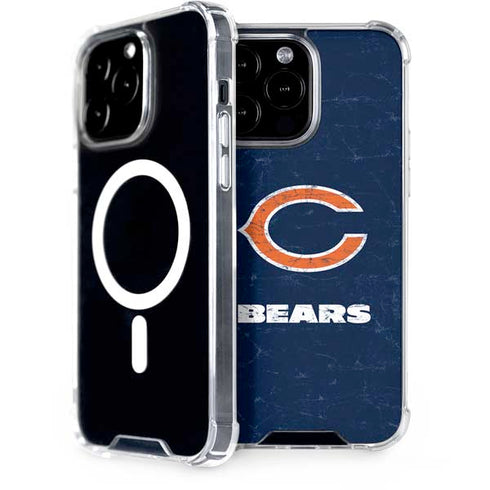 NFL Chicago Bears Distressed iPhone 14 Pro Max MagSafe Case
