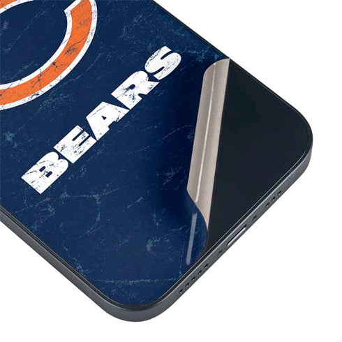 NFL Chicago Bears Distressed iPhone 14 Skin