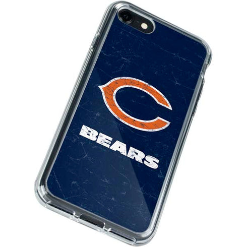 NFL Chicago Bears Distressed iPhone SE (2nd & 3rd Gen) Clear Case