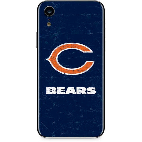 NFL Chicago Bears Distressed iPhone XR Skin